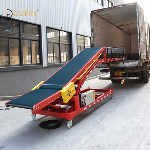 Adjustable Speed PVC PU Hydraulic Lifting Conveyor for Logistics <strong>Loading</strong> Line Telescopic Roller Belt <strong>Unloading</strong> for Restaurant - Product Image 2