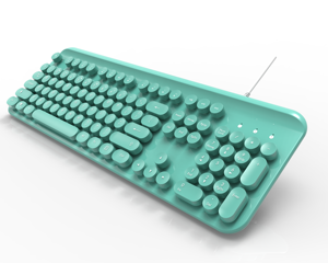 Werkseitige Computer tastatur Kabel gebundene Plug-Play-USB-Tastatur mit großem Nummern block - Product Image 2