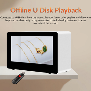 10,1 13,3 15,6 18,5 21,5 pulgadas reproductor de publicidad LCD transparente holograma 3D pantalla LCD Show Box Control remoto Android Holobox - Product Image 3