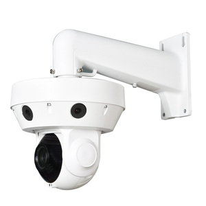 4 adet sabit lens otomatik izleme mikrofon bağlantı güvenlik çok Lens 30x optik Zoom panoramik PTZ IP güvenlik kamerası 360 - Product Image 2