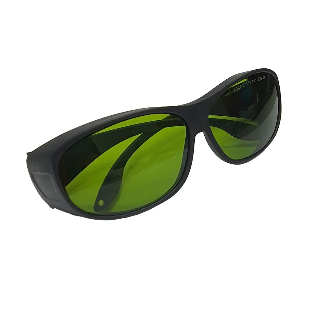 Gafas DE SEGURIDAD láser profesionales de alta calidad-Visión verde con lazo de cuello para la industria de soldadura láser