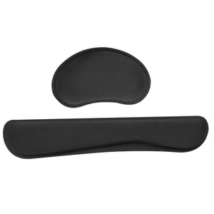 Teclado para juegos de oficina, reposamuñecas, alfombrilla de ratón, espuma viscoelástica, fibra extrafina, alfombrilla de ratón cómoda duradera - Product Image 6