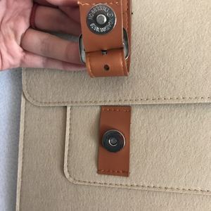 Vải Lanh Đơn Giản Nhưng Thanh Lịch Vải Nỉ Túi Tập Tin Danh Mục Đầu Tư Văn Phòng Túi Học Tập Văn Phòng Phẩm Thư Mục Tập Tin - Product Image 4