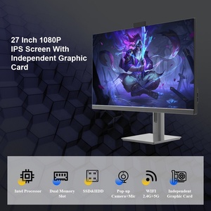 Home PRO 27&quot; Monoblock <strong>Computer</strong> Barebone Core I5 RAM 8G 512G CPU 27 Inch Gaming Multimedia All in One Pc - Product Image 2