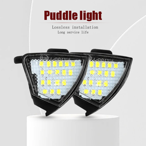 VWパサートB5 B6 3C CCゴルフ56バリアントプラスGTIシャラン12 Eos Jetta Tourn Rabbit用LEDアンダーサイドミラーパドルライト - Product Image 3