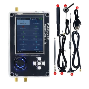 Hackrf One R9 v2.0.0 + portapack H2 nâng cấp + Vỏ nhựa lắp ráp + 5 ăng ten + cáp USB - Product Image 1