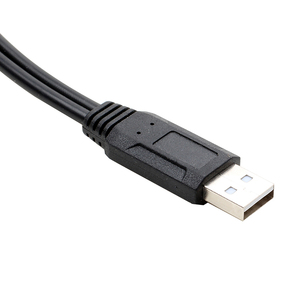 USB 2.0 1〜2 YスプリッターケーブルアダプターUSB2.0タイプAオス-デュアルUSB2.0メスデータ同期および充電ケーブル延長コード - Product Image 4