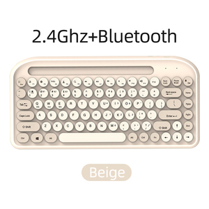 Keywin制造商标准价格优惠2.4G无线罗技迷你键盘带蓝牙 - Product Image 5