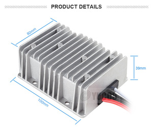 Módulo de fuente de alimentación entrada 24V a salida 12V 40A dc-dc convertidor reductor - Product Image 5