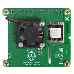 <strong>Raspberry</strong> <strong>Pi</strong> 4B/3B+ <strong>Ethernet</strong> POE <strong>Power</strong> Supply Module ICs Expansion Board with Fan Cooling POE HAT for Better Connectivity - Product Image 4