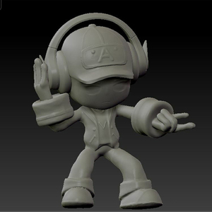 小批量3d打印服务供应商雕塑真空铸造stl文件塑料sla树脂3d打印定制玩具模型 - Product Image 1