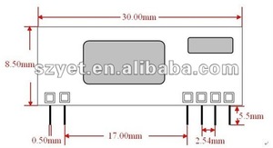 YET205B 5V RF modulo ricevitore rigenerativo modulatore per Smart Garage apriporta Controller - Product Image 6