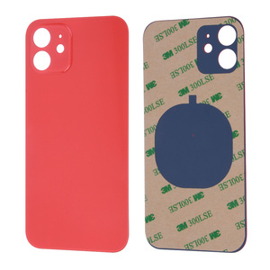 Büyük delik arka cam iPhone x 12 12mini 12 pro max 8 8P x xr xs max 11 pro max sticker arka kapak cam ile sticker pil kapı - Product Image 4