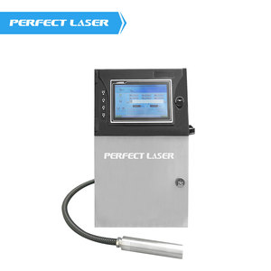 Perfect Laser-Lote digital Código Fechas Logotipos Gráficos Caja Botella Bolsa de plástico Impresora de etiquetas de color de inyección de tinta para línea de producción - Product Image 1