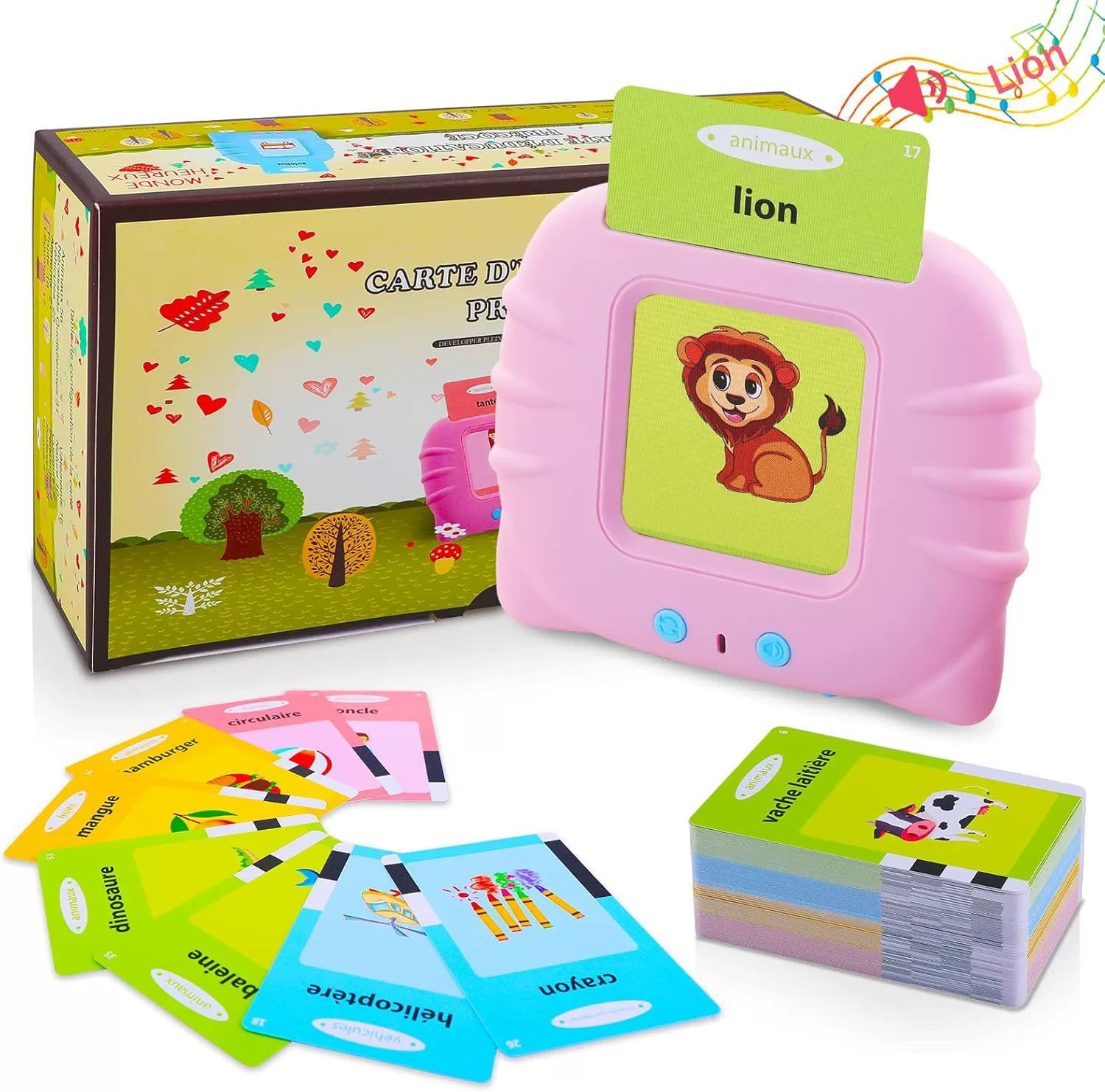 112 Card 224 Content,Portuguese&English,Pink