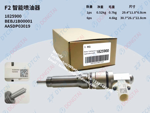 DAF F2P Smart <strong>Injector</strong> 1825900 BEBJ1B00001 AASDP03019 Smart CRI With Nozzle Kit L352TBE and Control Valve 7206-0460 for DAF XF - Product Image 2