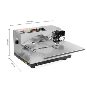 My-380f halb automatisch feste Tinte Datums codierer Kontinuierliches Datum Mini Batch Qr Vending Coding Druckmaschine für Kosmetik - Product Image 2