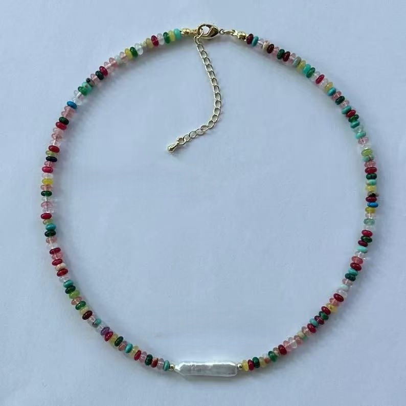 Collier arc-en-ciel