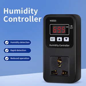 Interruptor de controlador de humedad inteligente W2023, termostato de 110V y 220V, dispositivo de detección de humedad con sonda de Sensor para almacenamiento de invernadero - Product Image 4