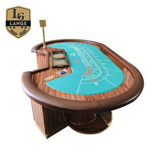 Sang Trọng 9 Người Chơi Baccarat Bảng Casino Bàn Chơi Game Cho Casino - Product Image 1