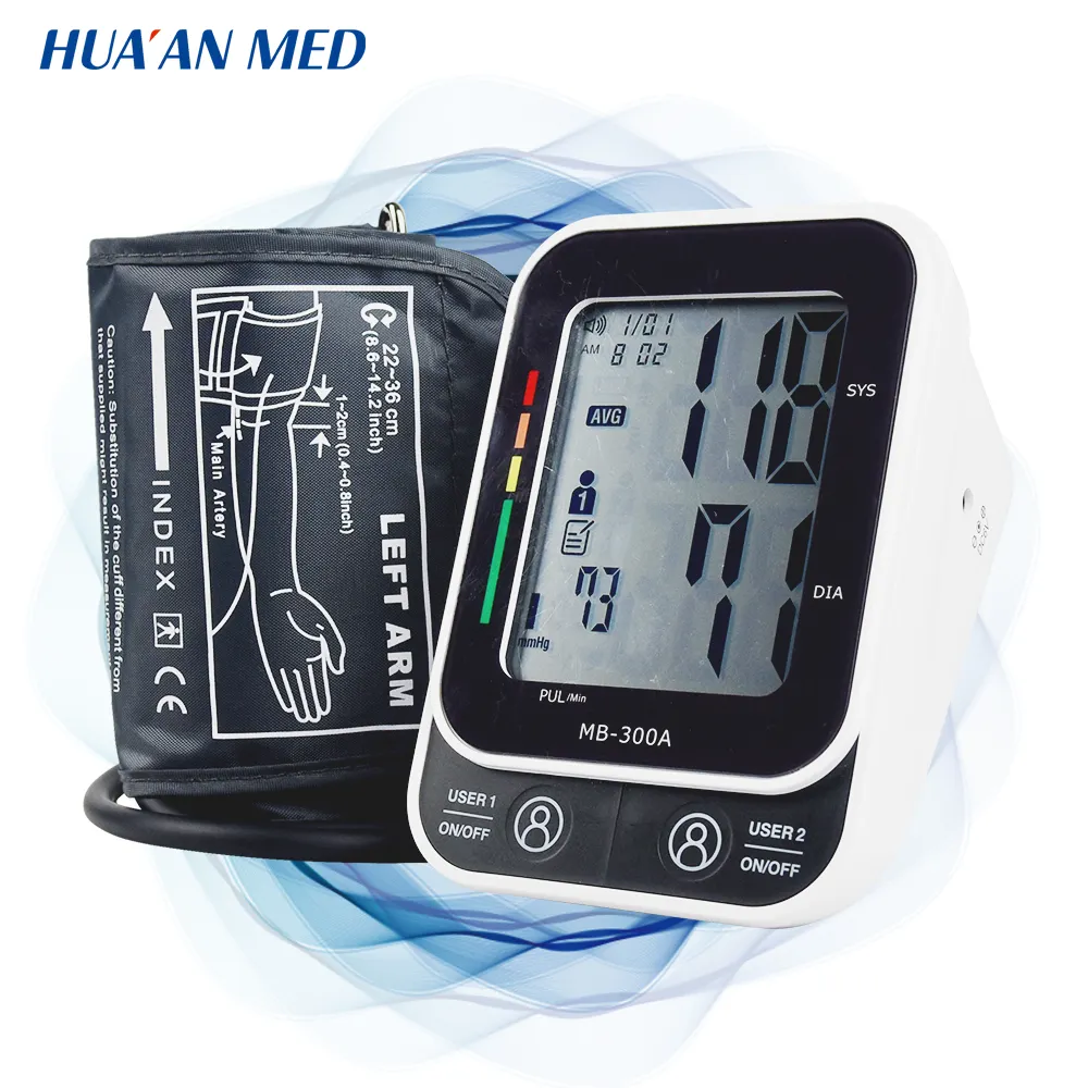 Tensionmetro electrónico Tensionmeter Dispositivo de medición Manguito digital Esfigmomanómetro Aparato de presión arterial Monitores de máquina