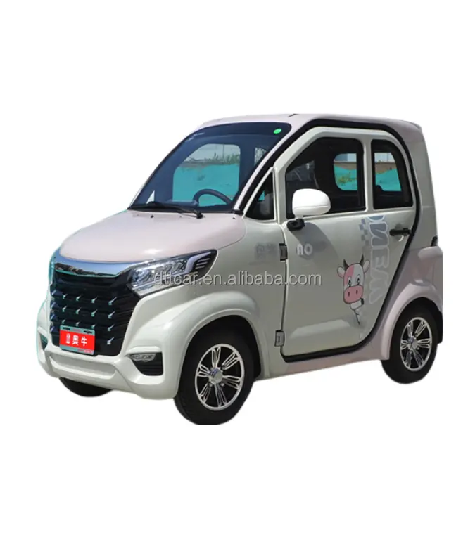 2024 EEC Venta caliente tipo abierto chino 4 ruedas eléctrico mini coche de Ciudad inteligente para uso familiar