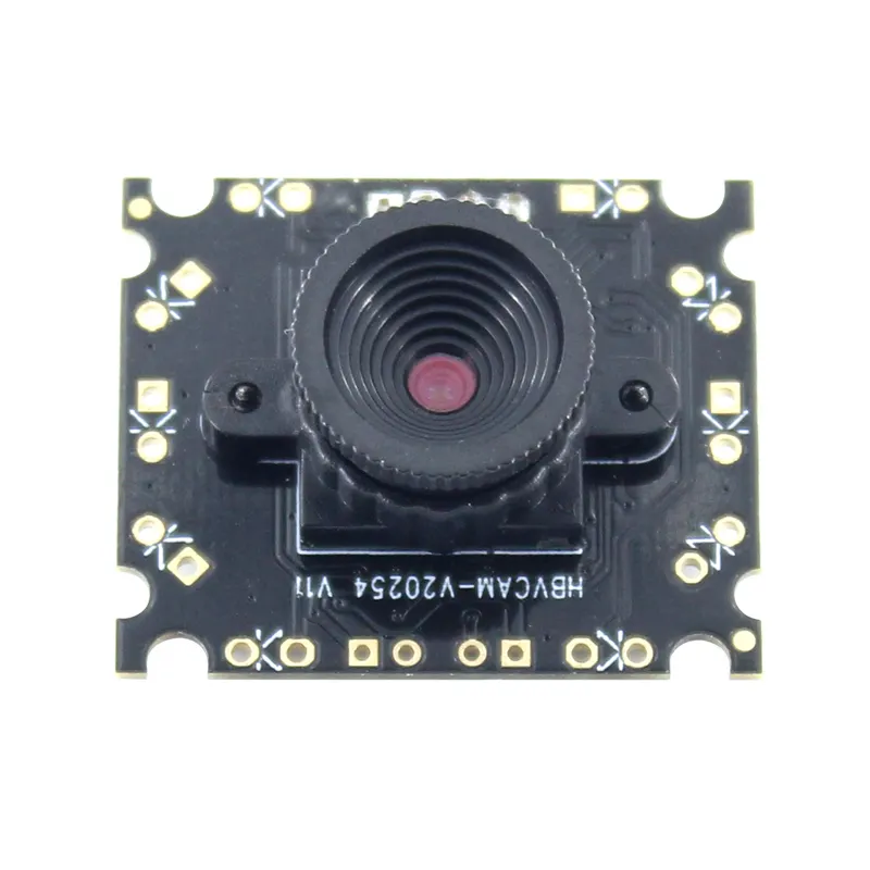 Scansione del codice QR Macro integrata da 3mp Mini OV7670 luce bianca a infrarossi saldabile nessuna distorsione fotocamera del modulo USB