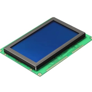 240128 <strong>LCD</strong> display <strong>module</strong> LCD240128 T6963C controller 5V <strong>input</strong> blue