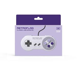 Controlador de juegos USB con cable clásico Retroflag para Raspberry Pi Windows Nintendo Switch