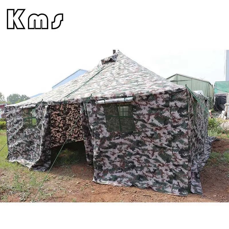 KMS 4.8x4.8m özel profesyonel büyük plaj kamp afet acil mülteci afet yardım acil barınak açık çadır