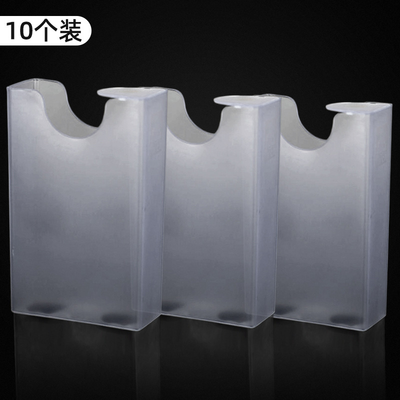 10-pack of flip-top protective cases