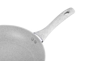 新款上市灰色不粘大理石涂层感应兼容铝炊具套装家用厨具 - Product Image 5