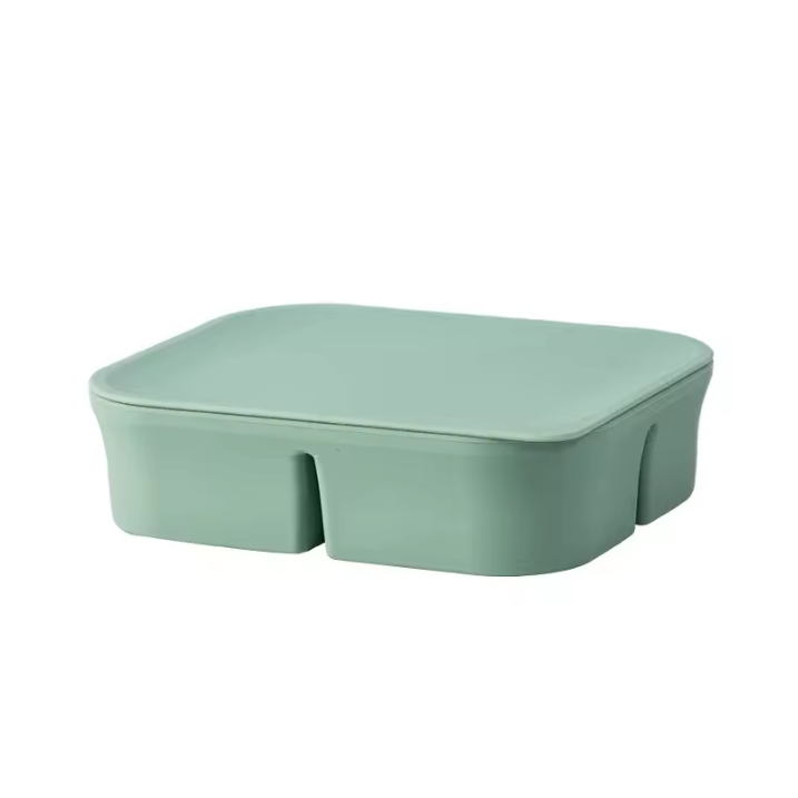 4 Compartments Green