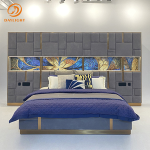 Uzanmış uyku Boxspring uzay tasarrufu ahşap oyma güçlü yatak rahatlatıcı - Product Image 2