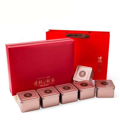 Colore rosso 6 pezzi 9,4x9,4x7,6 cm