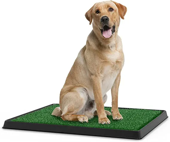 Best Seller Artificial Grass Puppy Pee Pad for Dogs Reusable 3-Layer Training Potty Pad with Tray