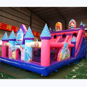 พีวีซีฉลามธีมพองปราสาทสไลด์พองโกหกสไลด์สำหรับเด็กที่มีราคาที่ดี - Product Image 6