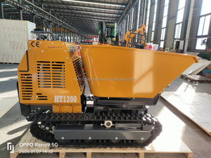 HT1200 Rotation <strong>Dump</strong> Truck <strong>Loading</strong> Weight 1200kg Wih Separate Tipping and Rotation <strong>Controls</strong> Can Be Operated Simultaneously - Product Image 2