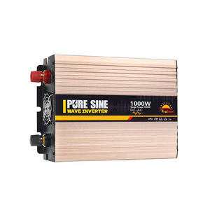 Convertidores de inversor de CA de CC monofásico para automóviles 1000W Opciones de energía 110V Salida de onda sinusoidal pura 12V/24V/48V/60V Entrada 4000W Pico