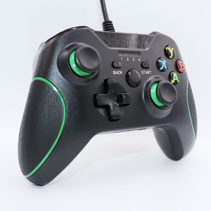 ตัวควบคุมเกมแบบมีสายสำหรับ Xbox One,จอยสติ๊กเกมแพดตัวควบคุมแบบสั่นคู่สำหรับ PC Xbox One คอนโซลจอยสติ๊ก - Product Image 3