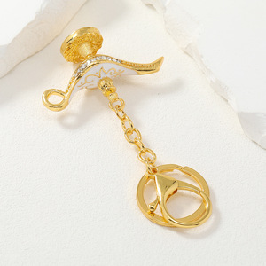 Trung Quốc Nhà cung cấp Móc Chìa Khóa Aladdin đèn vật liệu kim loại men màu sắc khác nhau có sẵn - Product Image 2