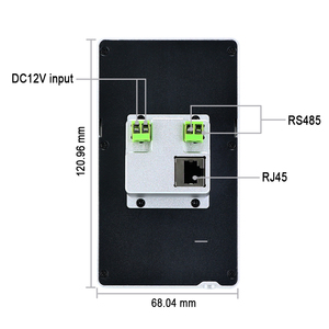 2GB Capacidad de memoria POE Embedded Android Tablet Panel de control inteligente Pantalla táctil capacitiva de 5 pulgadas Superficie de vidrio para uso comercial