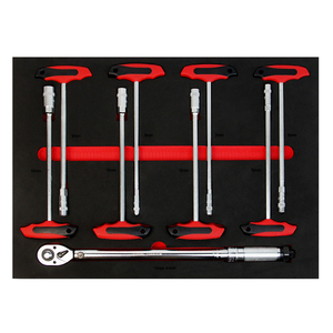全421件工具箱，带手动工具套件，用于车库存储工具滚轮柜拉杆箱 - Product Image 5