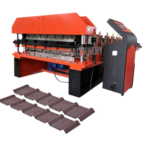 Hot Sale Double Layer C8 C10 C21 <strong>C25</strong> Roll Forming Metal Colored Steel Roofing Sheet Making <strong>Machine</strong> - Product Image 1