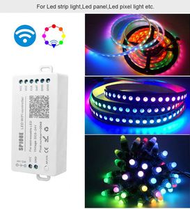 SP108E приложение WS2811 WS2812B SK6812 APA102 адресуемый Wi-Fi SPI пиксельный светодиодный контроллер - Product Image 3