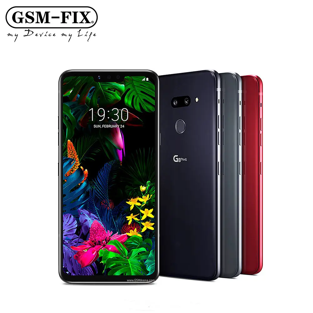 GSM-FIX originale sbloccato 4G LTE Android cellulare Octa Core 6.1 "6GB 16MP e 12MP Fingerprint NFC Smartphone per LG G8 G820UM