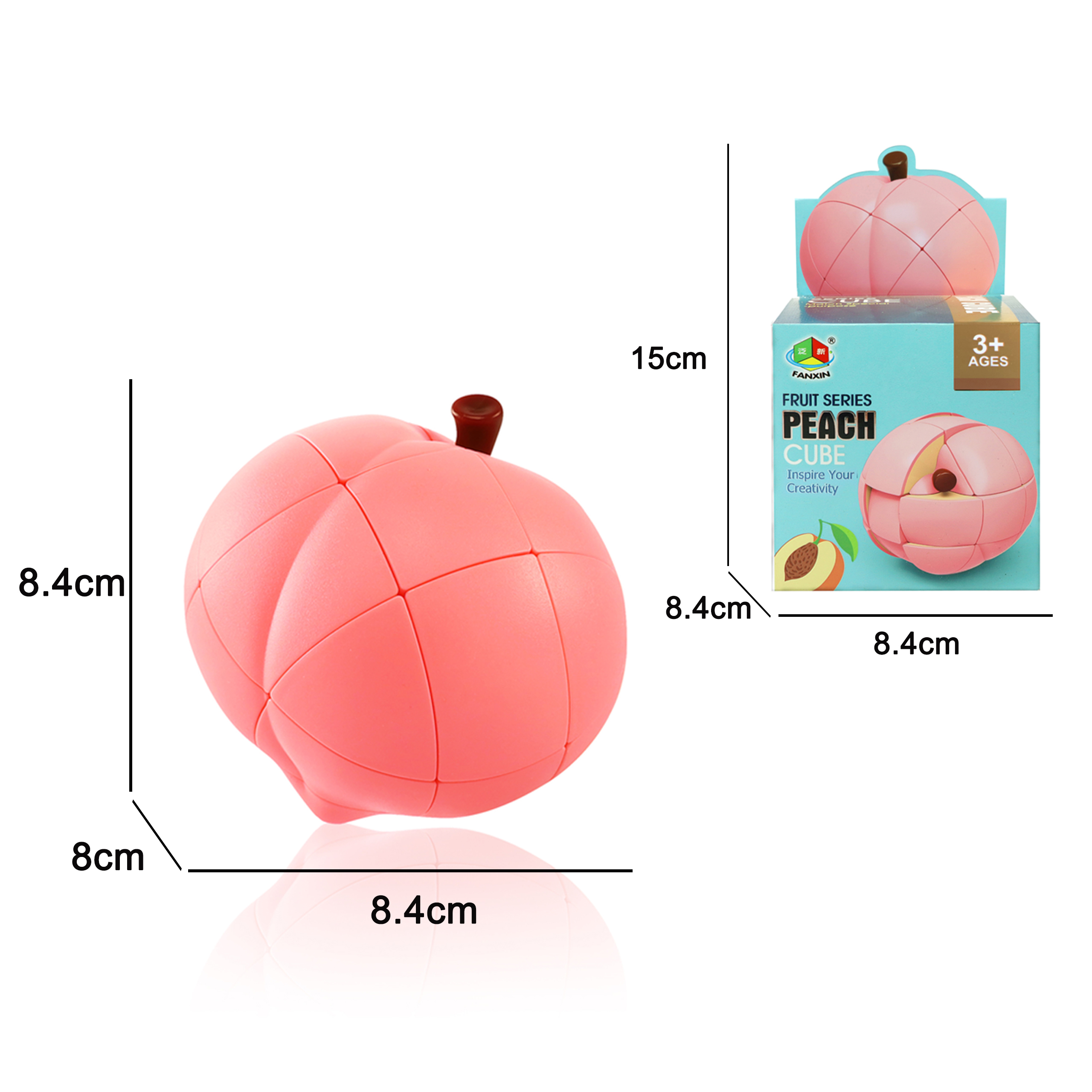 FX8812 Peach Cube