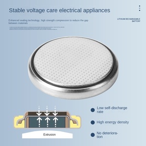 Taç yol CR2032 lityum araba anahtarı düğmesi pil yüksek kapasiteli emaye uzaktan kumanda - Product Image 3