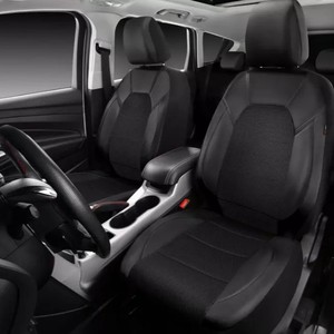 Bộ bọc ghế ô tô đa năng, phù hợp với hầu hết các xe 5 chỗ, làm từ chất liệu giả da và vải sandwich - Product Image 5