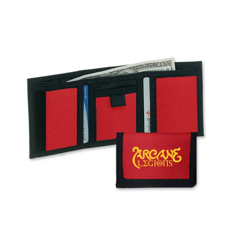 Tri-Fold Portafoglio con porta carte di credito